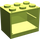 LEGO Limette Schrank 2 x 3 x 2 mit festen Bolzen (4532)