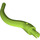 LEGO Lime buet Horn med Pin (24204 / 65041)