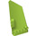 LEGO Lime Curved Panel 17 Left (64392)