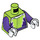 LEGO Lime Driver Minifig Torso (973 / 76382)