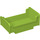 LEGO Lime Duplo Bed 3 x 5 x 1.66 (4895 / 76338)
