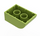 LEGO Lime Duplo Brick 2 x 3 with Curved Top (2302)