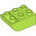 LEGO Limette Duplo Backstein 2 x 3 mit Invertiert Steigung Curve (98252)