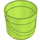 LEGO Duplo Lime Bucket with Fixed Handle (5490 / 82562)