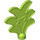 LEGO Lime Duplo Plant Leaf (3118 / 5225)