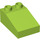 LEGO Lime Duplo Slope 2 x 3 22° (35114)