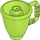 LEGO Chaux Duplo Tea Cup avec Manipuler (27383)