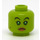 LEGO Lime Hera Syndulla Minifigure Head (Recessed Solid Stud) (3626 / 18458)