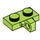 LEGO Limoen Scharnier Plaat 1 x 2 met Verticaal Vergrendelings Stub met Groef aan de onderzijde (44567 / 49716)