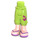 LEGO Lime Hip with Long Shorts with Butterflies and Medium Lavender Sandals (18353 / 92819)