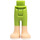 LEGO Lime Hip with Pants with Feet and White Sandals (35573)
