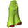 LEGO Lime Hips with Flared Trousers with Dark Red and White Shoes (105949)
