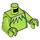LEGO Lime Kermit the Frog Minifig Torso (973 / 76382)