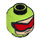 LEGO Lime Killer Moth Minifigure Head (Recessed Solid Stud) (3626 / 26824)