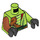 LEGO Lime Lasha - Reboot Minifig Torso (973 / 76382)