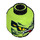 LEGO Lime Lasha - Reboot Minifigure Head (Recessed Solid Stud) (3626 / 25215)