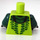 LEGO Lime Lizaru Overkropp (973 / 76382)