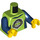 LEGO Lime Mand (60388) Minifig Torso (973 / 76382)