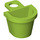 LEGO Lime Minifig Container D-Basket (4523 / 5678)