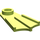 LEGO Limoen Minifig Flipper  (10190 / 29161)