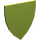 LEGO Lime Minifig Shield Triangular (3846)