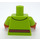 LEGO Lime Minifigure Busto Robin Cappuccio con Marrone Cintura (973 / 78568)