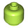 LEGO Lime Minifigure Head (Safety Stud) (3626 / 88475)