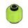 LEGO Lime Minifigure Head (Safety Stud) (3626 / 88475)