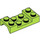 LEGO Lime Mudguard Plate 2 x 4 with Arches with Hole (60212)