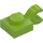 LEGO Lime Plate 1 x 1 with Horizontal Clip (Flat Fronted Clip) (6019)