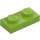 LEGO Lime Plate 1 x 2 (3023 / 28653)