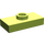 LEGO Limoen Plaat 1 x 2 met 1 Stud (zonder Groef in onderzijde) (3794)
