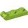 LEGO Lime Plate 1 x 2 with End Bar Handle (60478)