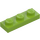 LEGO Lime Plate 1 x 3 (3623)