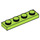 LEGO Limette Platte 1 x 4 (3710)