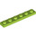 LEGO Lime Platta 1 x 6 (3666)