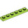 LEGO Lime Platta 1 x 6 (3666)