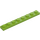 LEGO Lime Plate 1 x 8 (3460)