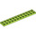 LEGO Lime Plate 2 x 12 (2445)