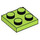 LEGO Lime Plate 2 x 2 (3022 / 94148)