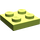 LEGO Chaux assiette 2 x 2 (3022 / 94148)