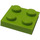 LEGO Lime Plate 2 x 2 (3022 / 94148)