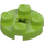 LEGO Lime Plate 2 x 2 Round with Axle Hole (with &#039;+&#039; Axle Hole) (4032)