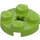 LEGO Lime Plate 2 x 2 Round with Axle Hole (with &#039;+&#039; Axle Hole) (4032)