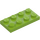 LEGO Lime Plate 2 x 4 (3020)