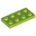 LEGO Lime Plate 2 x 4 (3020)