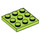 LEGO Lime Plate 3 x 3 (11212)