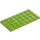 LEGO Lime Plate 4 x 8 (3035)