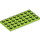 LEGO Lime Plate 4 x 8 (3035)