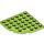 LEGO Limette Platte 6 x 6 Rund Ecke (6003)